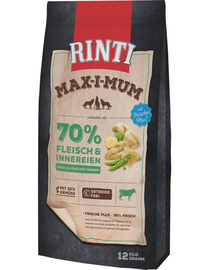 RINTI MAX-I-MUM Rumen hrana uscata pentru caini adulti, cu rumen 12 kg