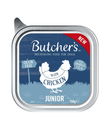 BUTCHER'S Original Junior hrana umeda caini juniori, pate de pui 150g
