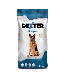 REX Dexter Complete 20 kg hrana caini de rasa mare
