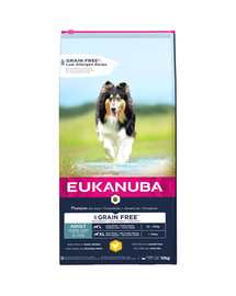 EUKANUBA Adult Grain Free L pentru caini de rase mari 12 kg