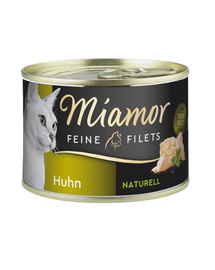 MIAMOR Feline Conserva hrana pisica, cu pui in sos propriu 100 g