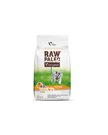 VETEXPERT Raw Paleo Kitten Turkey&Chicken 2 kg Mancare uscata pisoi