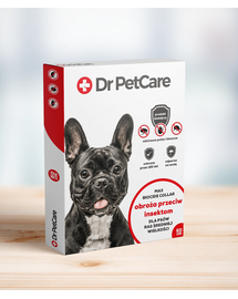 Dr PetCare MAX Biocide Collar zgarda protectie impotriva puricilor si a insectelor, pentru caini de talie medie 60 cm