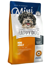 HAPPY DOG Fit & Well Adult mini hrana uscata caini adulti talie mica, cu pasare 8 kg