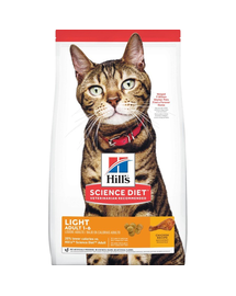 HILL'S Science Plan Feline Adult Light Chicken pentru pisici sterilizate, cu pui 10 kg