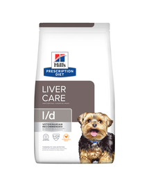 HILL'S Prescription Diet Canine l/d 4 kg hrana pentru caini cu afectiuni ale ficatului