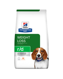 HILL'S Prescription Diet r/d Canine Weight Reduction hrana uscata pentru caini supraponderali 10 kg