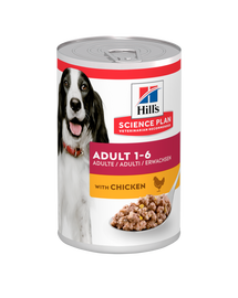 HILL'S Science Plan Canine Adult Chicken 370 g Conserva hrana umeda pentru caini adulti, cu pui