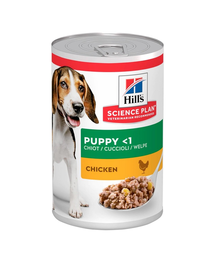 HILL'S Science Plan Canine Puppy Chicken 370 g Conserva hrana pentru catei, cu pui