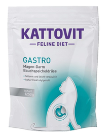 KATTOVIT Feline Diet Gastro hrana uscata dietetica pentru pisici cu afectiuni gastrointestinale 1,25 kg