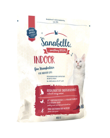 SANABELLE Indoor Hrana uscata pisici adulte indoor, cu pasare  400 g