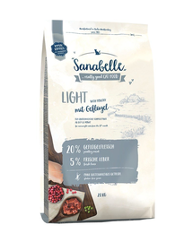 BOSCH Sanabelle Light Hrana uscata pentru pisici sensibile, cu pasare 2 kg