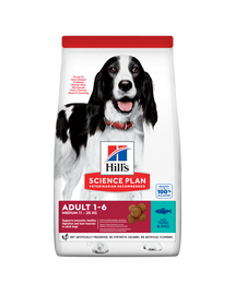 HILL'S Science Plan Canine Adult Advanced Fitness Tuna&Rice 12 kg hrana uscata pentru caini atletici