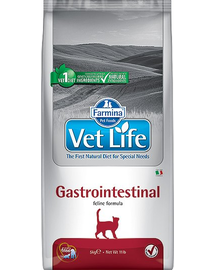 FARMINA Vet Life Cat Gastro Intestinal  Hrana uscata pentru pisici adulte cu tulburari gastrointestinale si pancreatice 10 kg