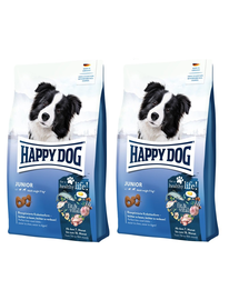 HAPPY DOG Supreme Fit&VItal Junior 2 kg (2x1 kg) hrana catelusi