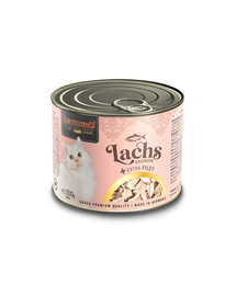 LEONARDO hrana umeda pisica, cu somon 12x200 g