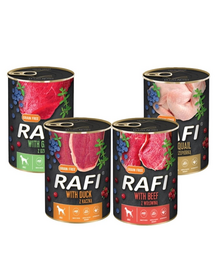 DOLINA NOTECI Rafi Premium Mix Mancare umeda caini, mix sortimente 24x400g