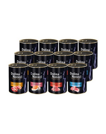 DOLINA NOTECI Premium mix conserve pentru pisici 12x400g