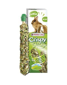 VERSELE-LAGA Mega Sticks Rabbits-Guinea Pigs Green Meadow Recompense pentru iepuri si pocursori de Guineea, cu papadie si iarba 140 g