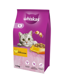 WHISKAS Adult 6x1,4 kg Hrana completa pentru pisici. cu pui