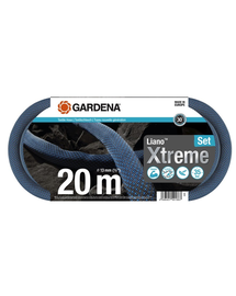 GARDENA Kit de 20 m de furtun textil Liano Xtreme