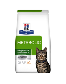 HILL'S Prescripition Diet Feline Metabolic Hrana pentru pisici supraponderale 8 kg