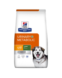 HILL'S Prescripition Diet Canine c/d Multiicare + Metabolic 12 kg Hrana pisici pentru sanatatea tractului urinar si controlul greutatii