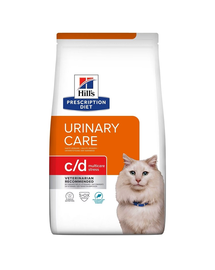 HILL'S Prescription Diet Feline c/d Multicare Stress Ocean Fish 8kg Hrana pisici, pentru sanatatea tractului urinar, cu peste
