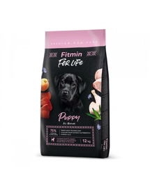 FITMIN Dog For Life Puppy hrana pentru catelusi 12 kg