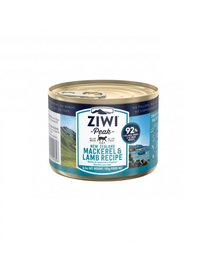 ZIWIPEAK Cat Mackerel&Lamb Hrana umeda pentru pisici, cu macrou si miel 185 g