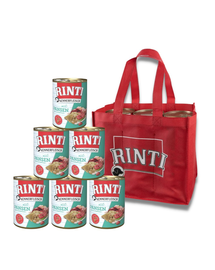 RINTI Kennerfleisch Rumen hrana caini adulti 6x800 g + geanta GRATIS