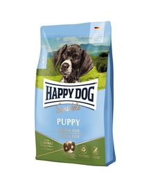 HAPPY DOG Sensible Puppy Hrana uscata catei, cu miel si orez 4kg