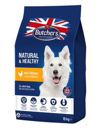 BUTCHER'S Natural&Healthy hrana uscata pentru caini adulti, cu pui 10 kg