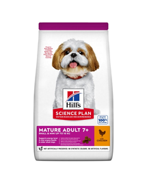 HILL'S Science Plan Canine Mature Adult 7+ Small & Mini Hrana caini seniori, cu pui 6 kg