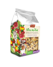 VITAPOL Hrana complementara chinchilla, cu fructe si legume 100 g