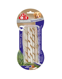 8IN1 Recompensă Delights Beef Twisted Sticks 10 buc.