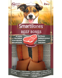 SmartBones Beef Medium recompensă pentru câini de talie medie, carne de vită 2 buc.