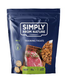 SIMPLY FROM NATURE Training Treats cu carne de vită 300 g