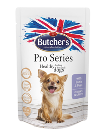 BUTCHER'S Dog ProSeries cu miel și mazăre în sos 100 g