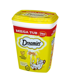 DREAMIES Mega Box 2x350g Recompense pisici, cu branza delicioasa