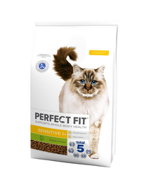 PERFECT FIT Sensitive 1+ Bogata in curcan 7 kg hrana pisici adulte sensibile