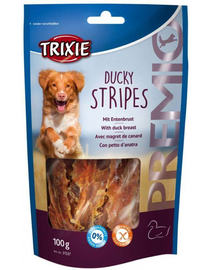 TRIXIE Strips Premio Ducky Strips light rata, pentru caini 100 g