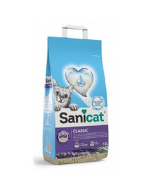 SANICAT Classic Lavender 10L nisip pisici, parfum levantica