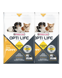VERSELE-LAGA Opti Life Puppy Mini hrana uscata pentru caini juniori de talie mica 15 kg (2 x 7,5 kg)
