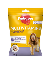 PEDIGREE Multivitamins Digestion pui 180 g hrana complementara pentru caini adulti
