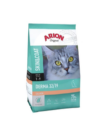 ARION Original Derma Skin & Coat 32/19 7,5 kg hrana pisici cu afectiuni dermatologice