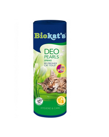 BIOKAT'S Deo Pearls Spring 700 g dezodorizant pentru litiera