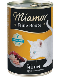 MIAMOR Feine Beute Chicken Hrana umeda pisica, cu pui 400g