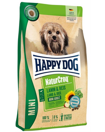 HAPPY DOG NaturCroq Mini Hrana uscata pentru caini talie mica, cu miel si orez 4kg
