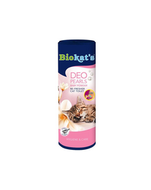BIOKAT'S Deo Pearls Baby powder 700 g perle parfumate pentru litiera